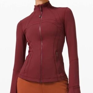 Lululemon Define Jacket Maroon Red Merlot NWOT